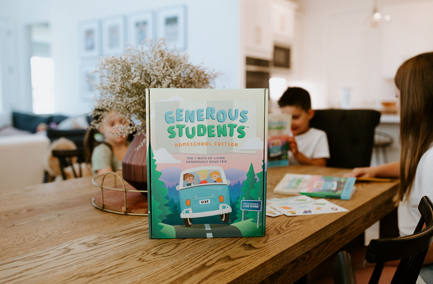 Generous Students Homeschool Kit - Only takes 10 min per day!
